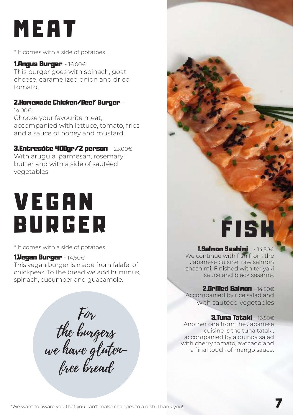 Boa Beach menu - página 8