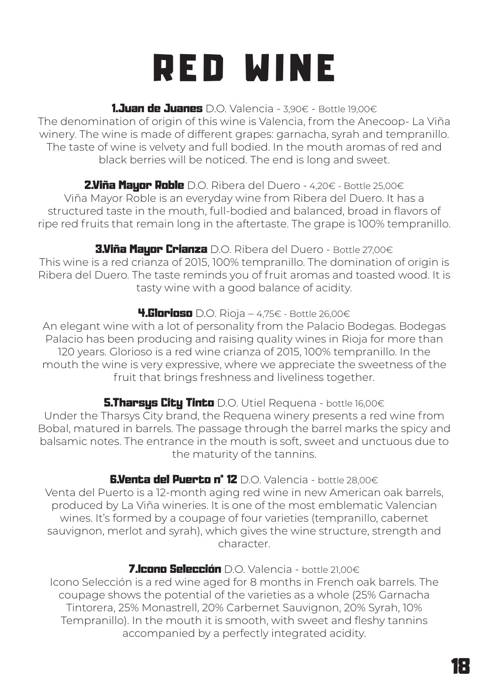 Boa Beach menu - página 19