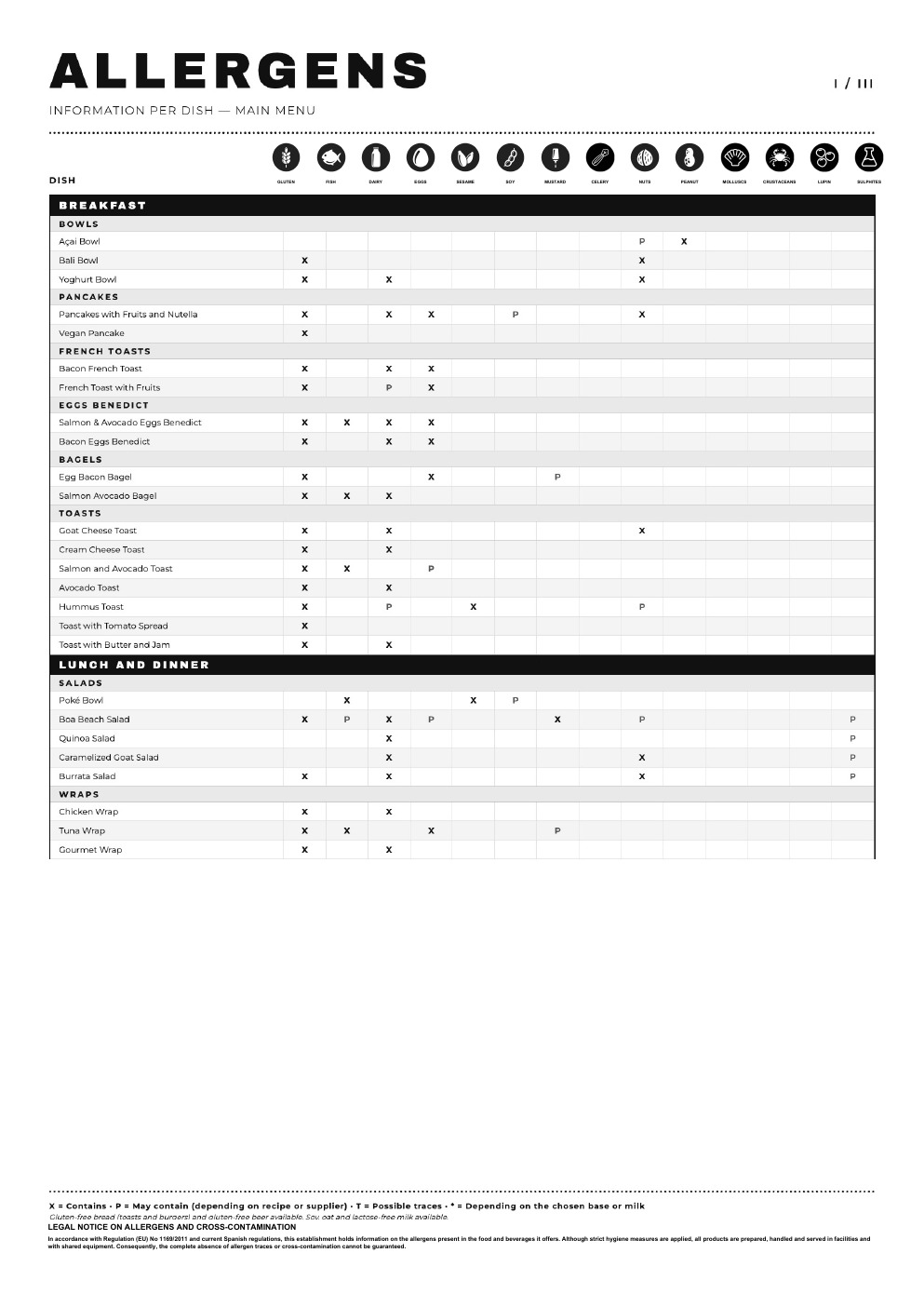 Boa Beach menu - página 22