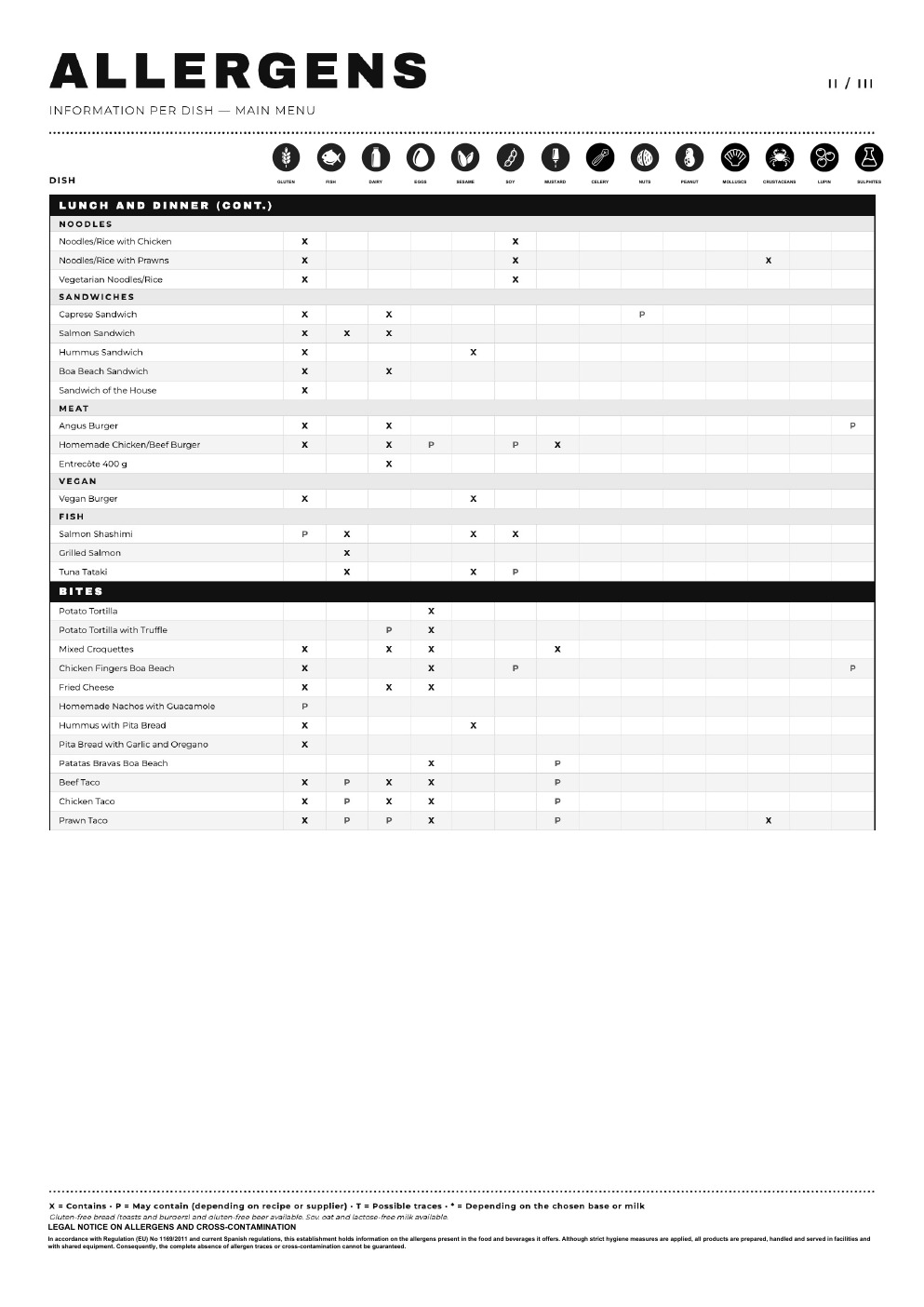 Boa Beach menu - página 23